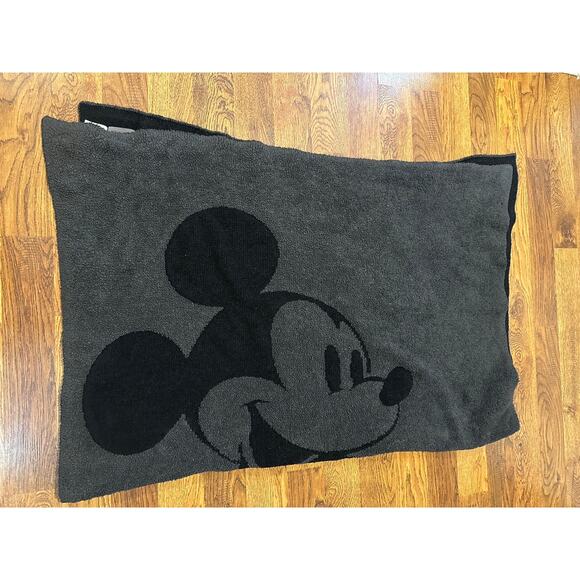 Barefoot Dreams Disney Classic Cozy Vintage Inspired Blanket Black/Gray 45x60 - Picture 3 of 7
